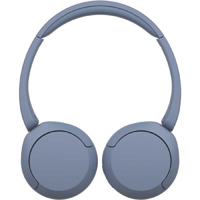 SONY（ソニー） ブルートゥースヘッドホン ブルー ［リモコン・マイク