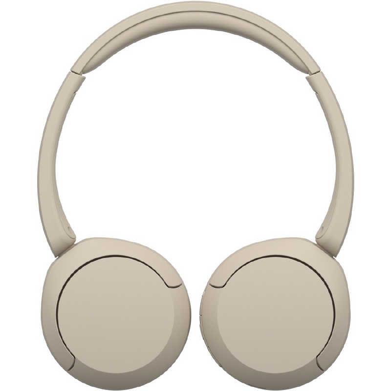 SONY（ソニー） ブルートゥースヘッドホン ベージュ［リモコン・マイク