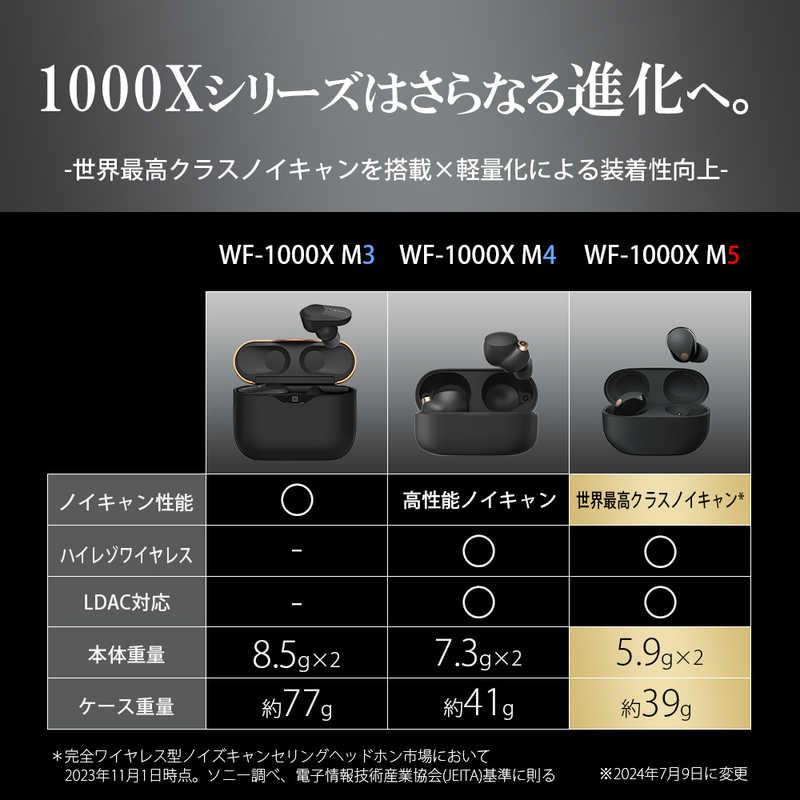 【新品・未使用・未開梱】SONY完全ワイヤレスイヤホン WF-1000XM5SC ソニー“世界最高ノイキャン”「WF-1000XM5」。約4.2万円 - AV Watch