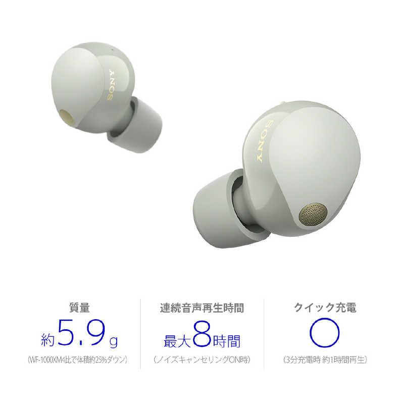 SONY ソニー SONY 完全ワイヤレスイヤホン プラチナシルバー SONY ソニー SONY 完全ワイヤレスイヤホン プラチナシルバー