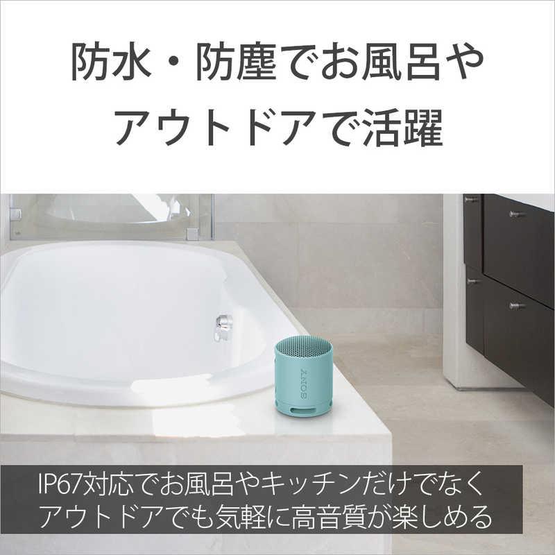SONY ソニー SONY ワイヤレスポータブルスピーカー ブルー[防水 SONY ソニー SONY ワイヤレスポータブルスピーカー ブルー[防水