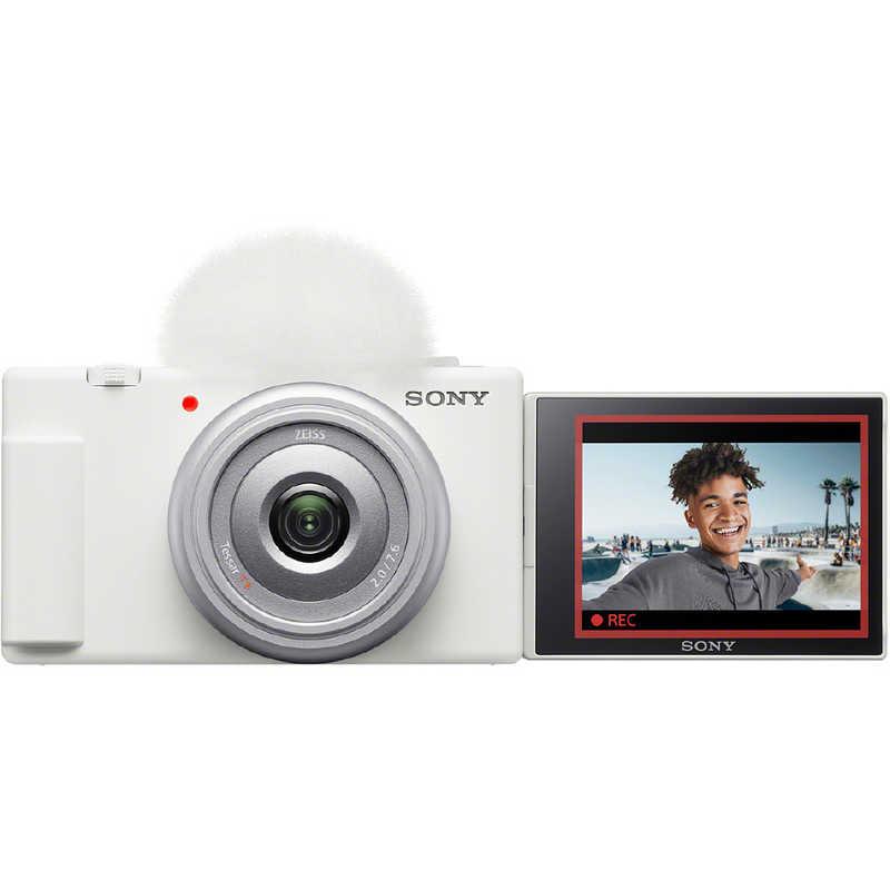 ソニー SONY 超広角単焦点レンズ一体型カメラ VLOGCAM ホワイト ソニー SONY 超広角単焦点レンズ一体型カメラ VLOGCAM ホワイト