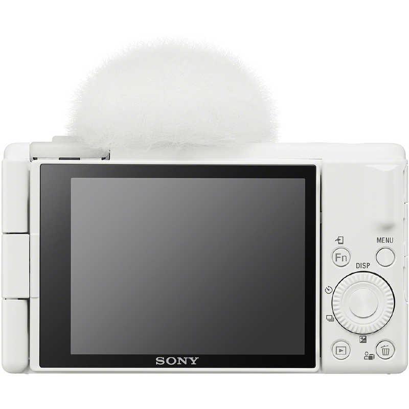 ソニー SONY 超広角単焦点レンズ一体型カメラ VLOGCAM ホワイト ソニー SONY 超広角単焦点レンズ一体型カメラ VLOGCAM ホワイト