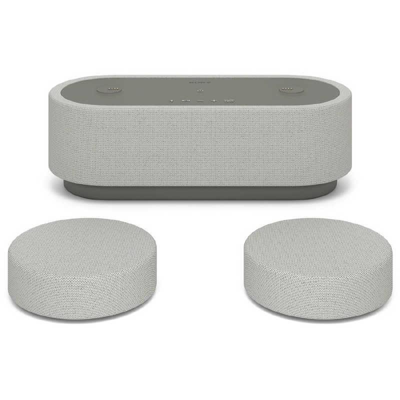 SONY Bluetoothスピーカー グレー SONY（ソニー） 完全ワイヤレス Bluetoothスピーカー グレー