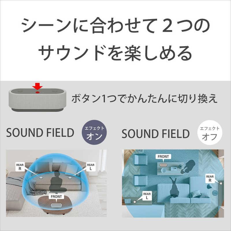 ソニー SONY 完全ワイヤレス Bluetoothスピーカー グレー ［Bluetooth