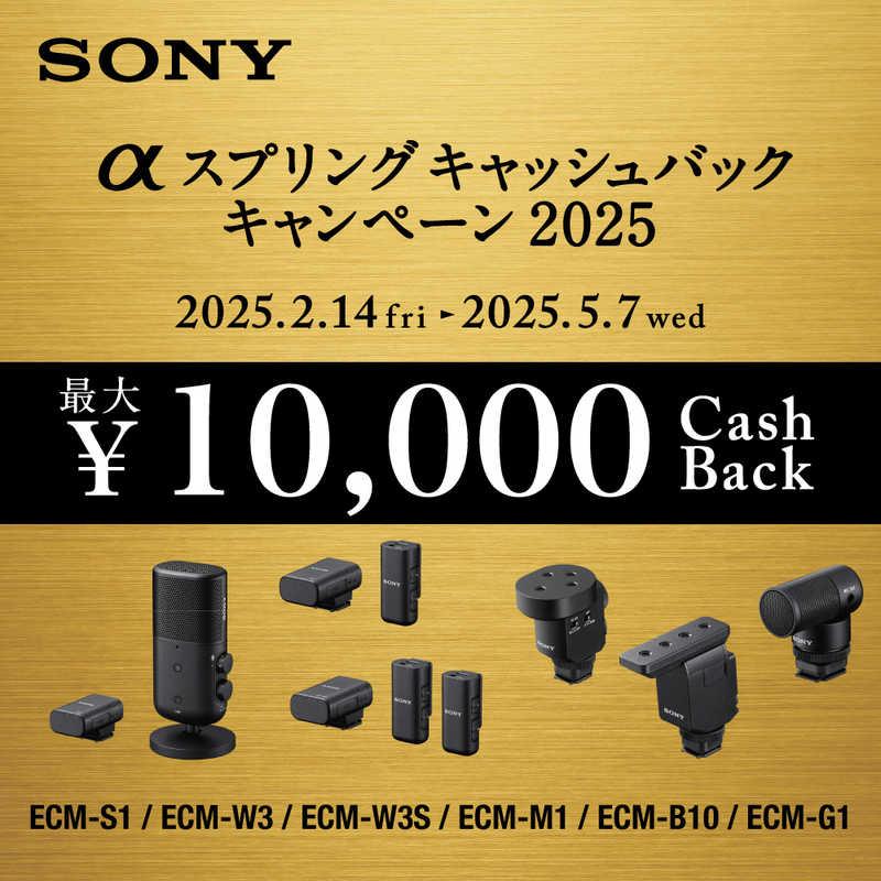 SONY ソニー SONY ショットガンマイクロホン ブラック ECM-M1 SONY ソニー SONY ショットガンマイクロホン ブラック ECM-M1