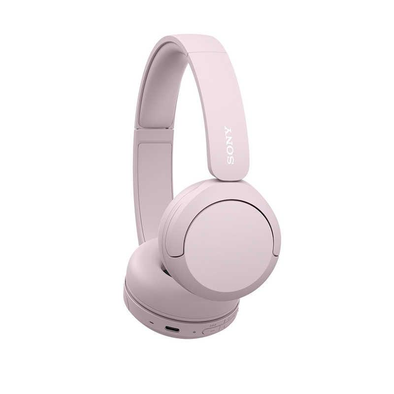 ソニー SONY ブルートゥースヘッドホン ［Bluetooth対応］ ピンク WH