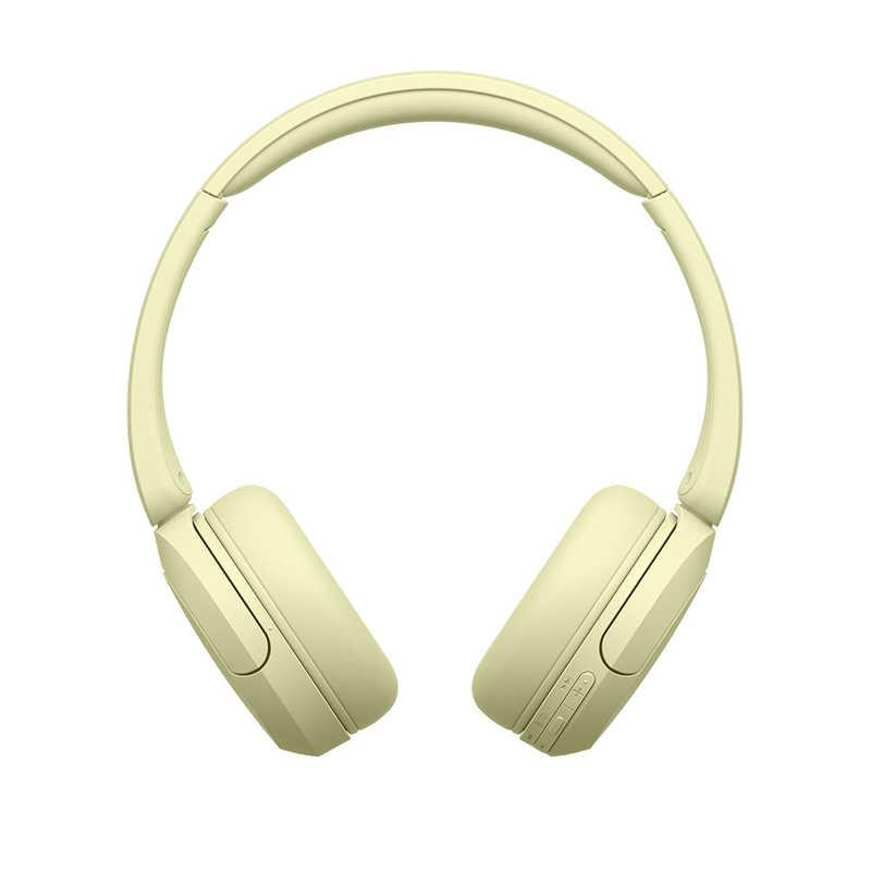 イヤホン・ヘッドホン SONY WH-CH520 [イエロー]の商品画像（Yahoo!ショッピング）