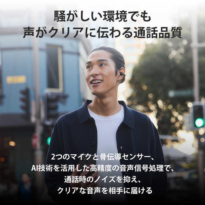 ソニー SONY 完全ワイヤレスイヤホン LinkBuds Clip ［ イヤーカフ型 ( オープンイヤー型 ) ］ ブラック WF-LC900 BZの画像