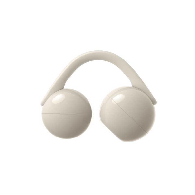 ソニー SONY 完全ワイヤレスイヤホン LinkBuds Clip ［ イヤーカフ型 ( オープンイヤー型 ) ］ グレージュ WF-LC900 CZの画像