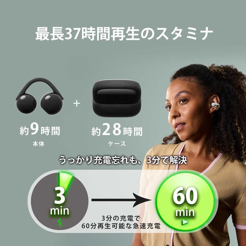 ソニー SONY 完全ワイヤレスイヤホン LinkBuds Clip ［ イヤーカフ型 ( オープンイヤー型 ) ］ ラベンダー WF-LC900 VZの画像