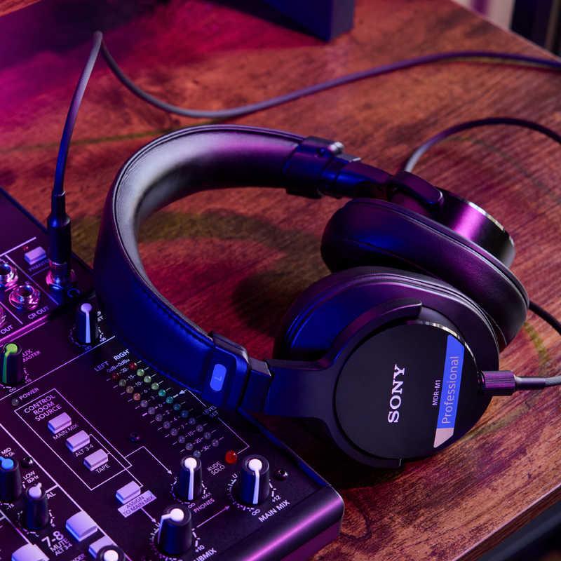 ソニー SONY モニターヘッドホン ブラック MDR-M1 : コジマYahoo!店