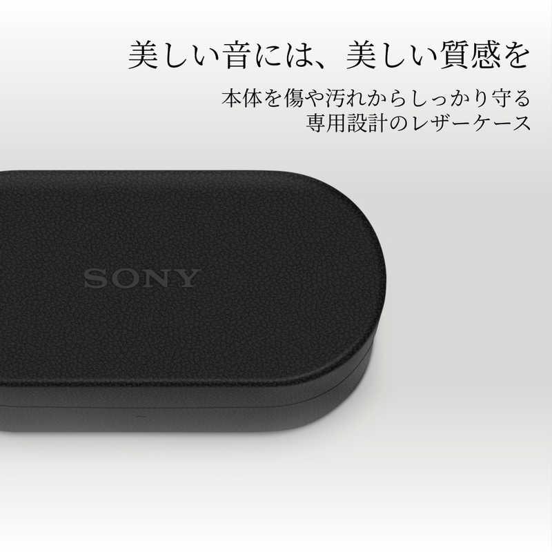 ソニー SONY WF-1000XM6用ケースカバー ブラック HAC1000XM6CBC