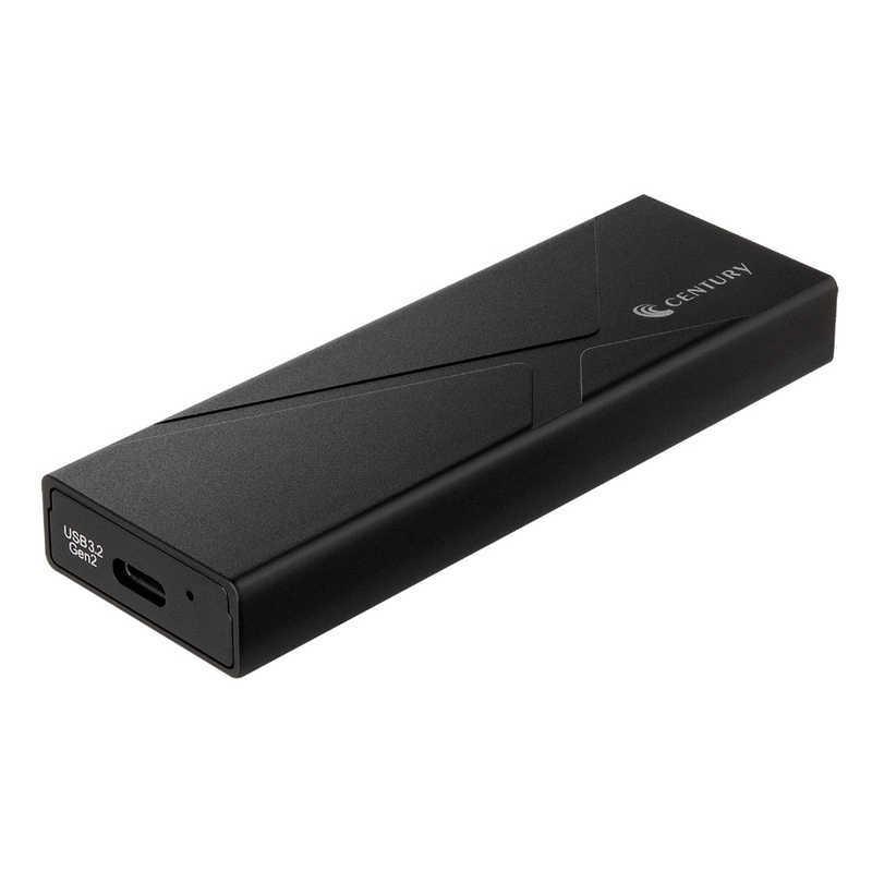 センチュリー SSDケース USB-C+USB-A接続 どっち~もBOX M.2 SATA 1台 M.2対応 NVMe ご予約品 CM2NVSDBU32C 並行輸入品