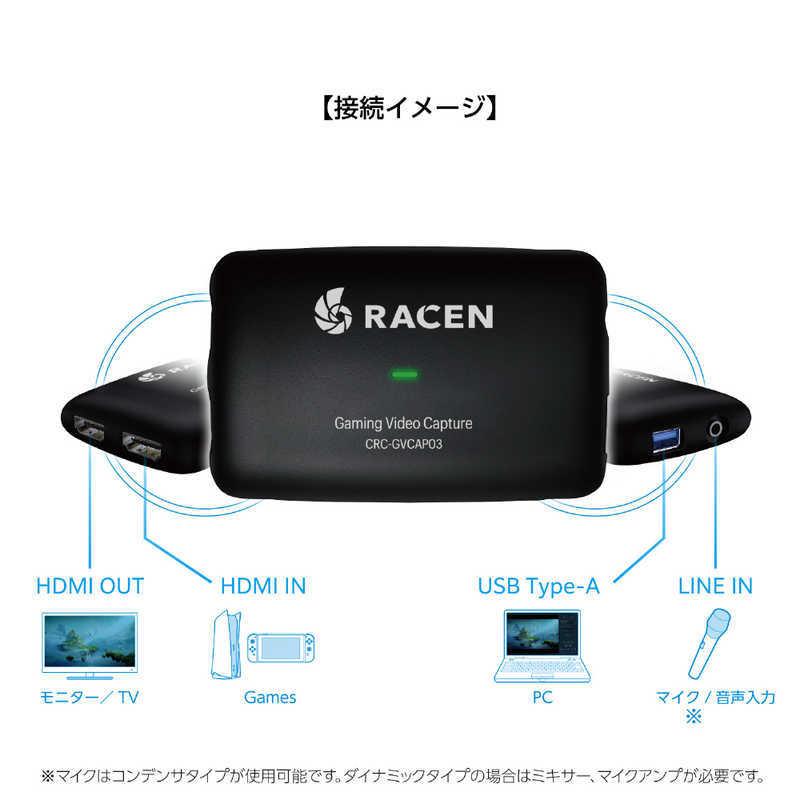 センチュリー　RACEN ゲーミングビデオキャプチャ Light RACEN　CRC-GVCAP03｜y-kojima｜02