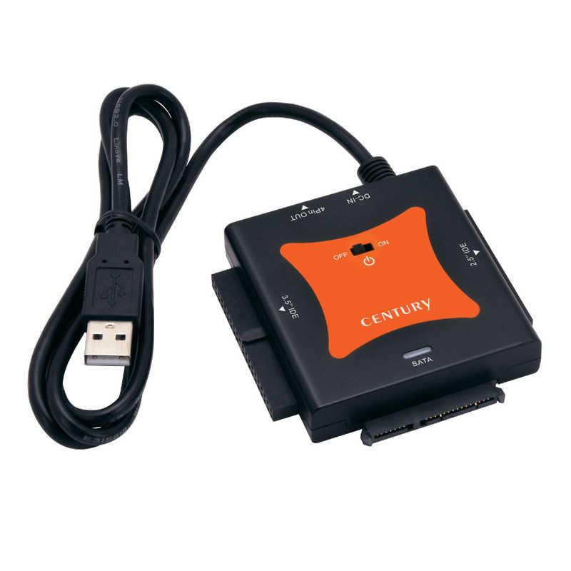 CENTURY(電子機器) センチュリー IDE+SATA USB2.0 変換 CENTURY(電子機器) センチュリー IDE+SATA USB2.0 変換
