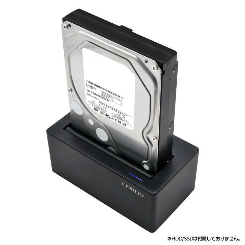 センチュリー eSATA amp; SSDクレードル SATA USB3.2 Gen2接続 [3.5