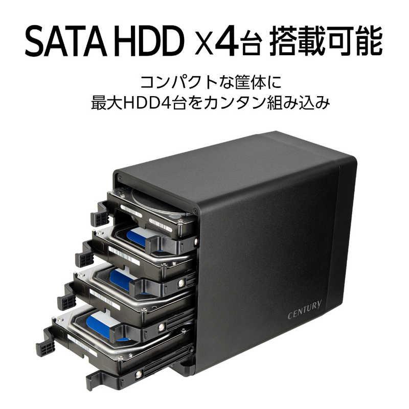 センチュリー 裸族のゲートハウス 4Bay 裸族 [3.5インチ対応 センチュリー 裸族のゲートハウス 4Bay 裸族 [3.5インチ対応