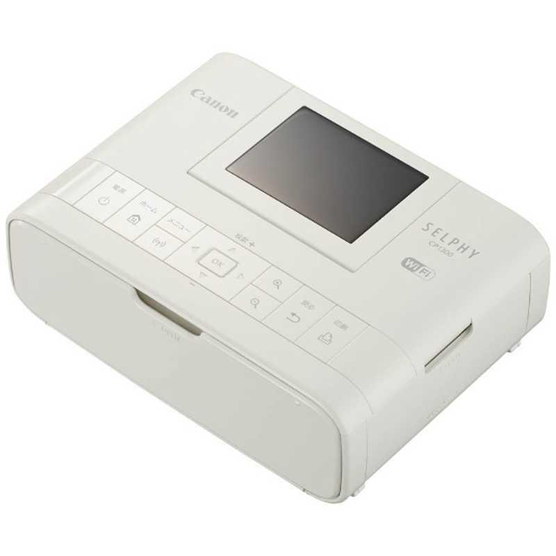 キヤノン CANON コンパクトフォトプリンター SELPHY セルフィー WH ホワイト 13 代引き人気 800円 CP1300