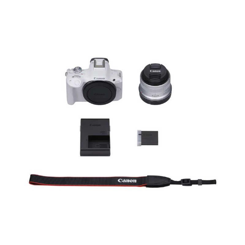 キヤノン CANON ミラーレス一眼カメラ EOS R50 RF-S18-45 IS STMレンズ