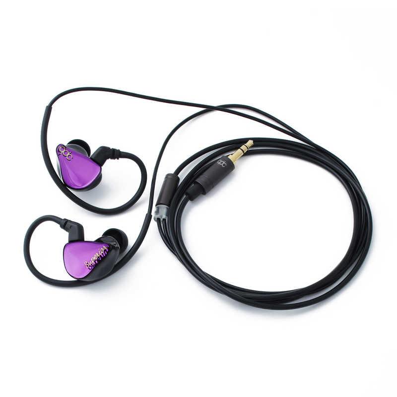 QDC 有線イヤホン カナル型 Rondo Purple [φ3.5mm ミニプラグ QDC 有線イヤホン カナル型 Rondo Purple [φ3.5mm ミニプラグ