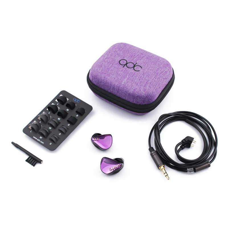 QDC 有線イヤホン カナル型 Rondo Purple [φ3.5mm ミニプラグ QDC 有線イヤホン カナル型 Rondo Purple [φ3.5mm ミニプラグ