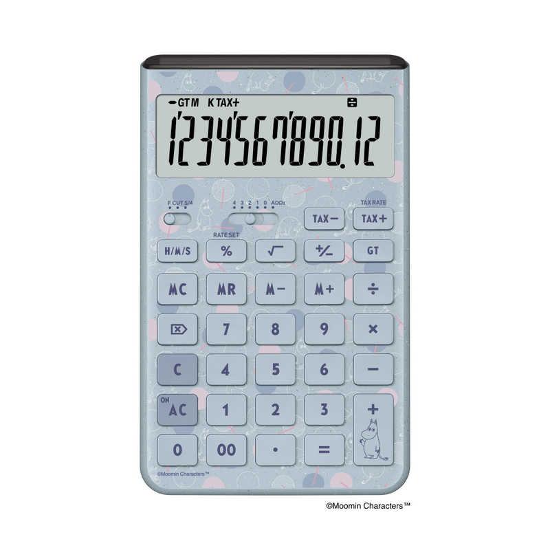 カシオ CASIO デザイン電卓 ［12桁］ ブルー JT-200TMM-BU-N : コジマ