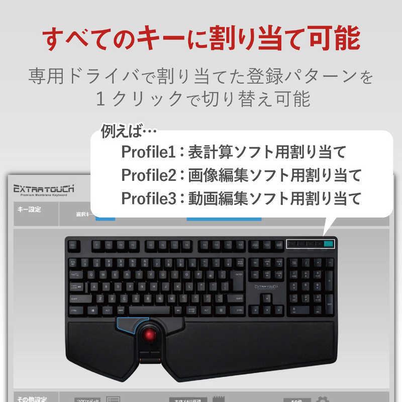 エレコム ELECOM 有線フルキーボード/メンブレン式/メカニカルライク