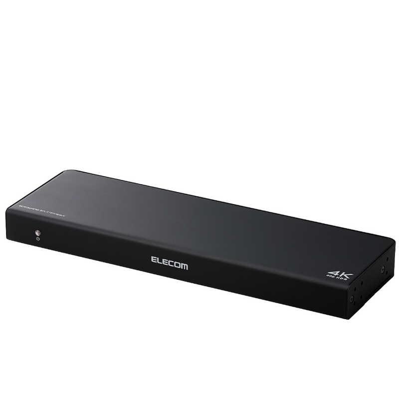 エレコム HDMI対応分配器 スプリッター 1入力8出力 VSP-HD18BK-