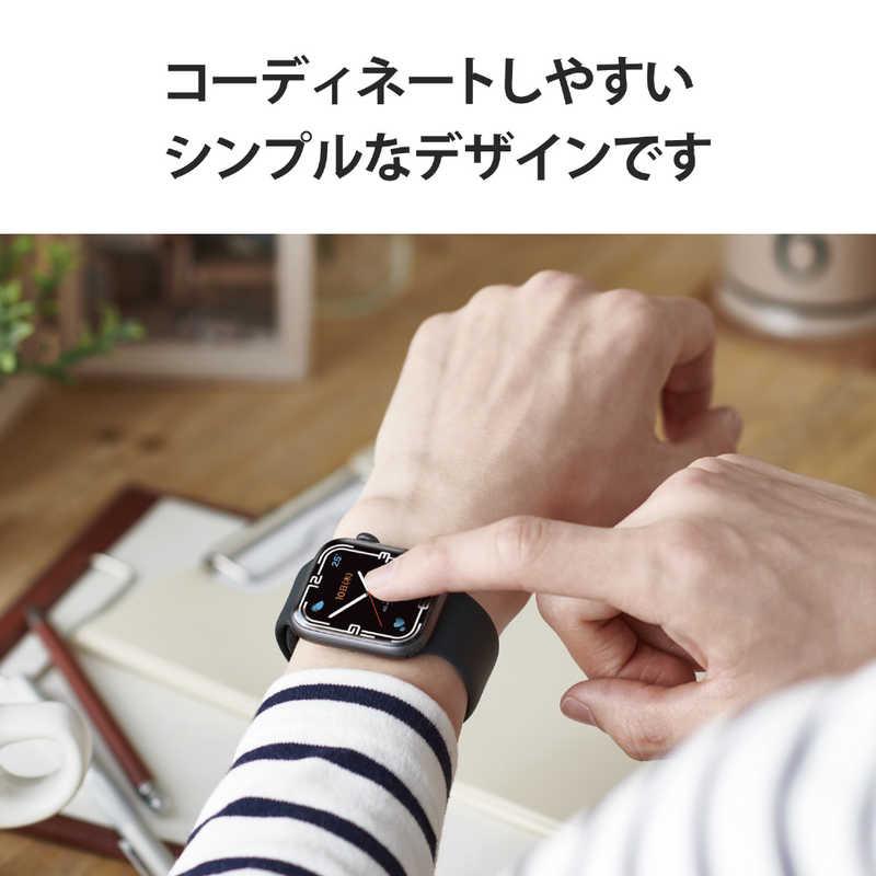 エレコム　ELECOM　Apple Watch 45/44/42mm/バンド/シリコン 　AW-45BDSCBK｜y-kojima｜03