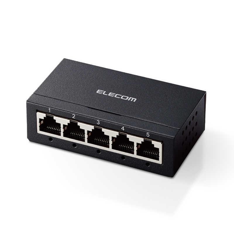 エレコム ELECOM スイッチングハブ LAN ハブ 5ポート Giga対応