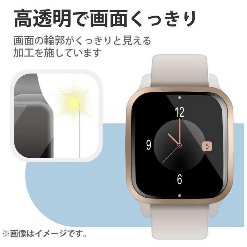 エレコム ELECOM GARMIN Venu Sq 2 / Music 保護 フィルム 2枚セット  