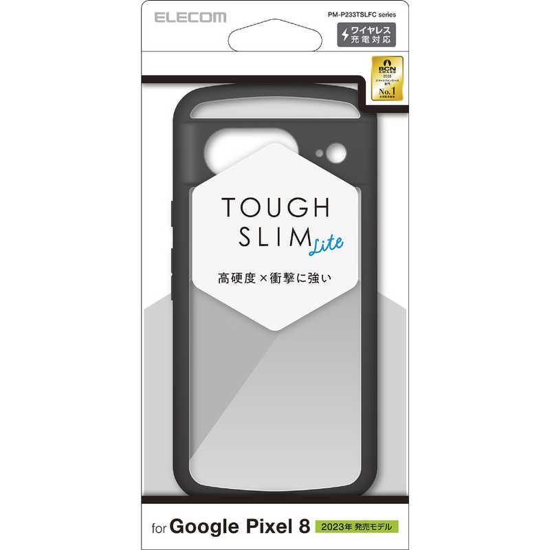 エレコム ELECOM Google Pixel 8 ケース ハイブリッド ブラック PM
