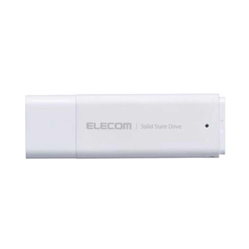 エレコム ELECOM 外付けSSD USB-A接続 PS5/PS4、録画対応 ホワイト