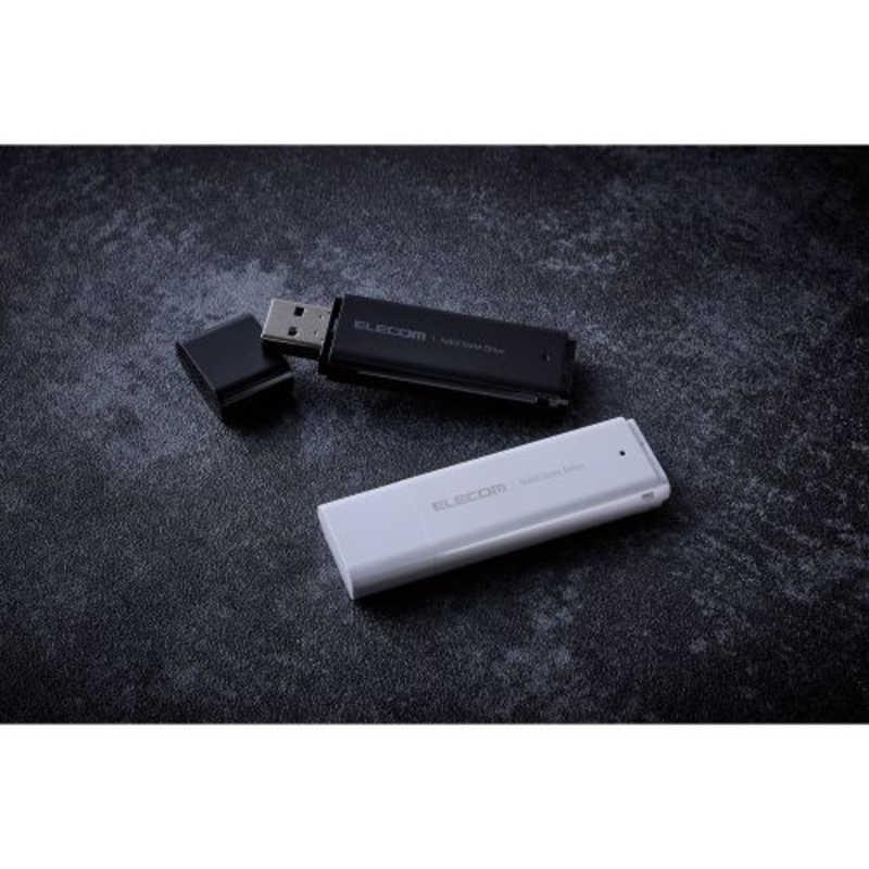 エレコム ELECOM 外付けSSD USB-A接続 PS5/PS4、録画対応 ホワイト