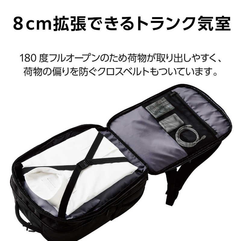 エレコム ELECOM 3気室構造 ビジネスリュック エレコム(ELECOM) エレコム 3気室構造リュック BM-BP03BK ブラック