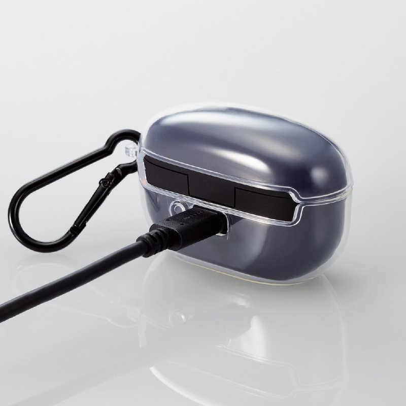 エレコム ELECOM SONY WF-1000XM5 ケース ソフト カバー 耐衝撃 装着