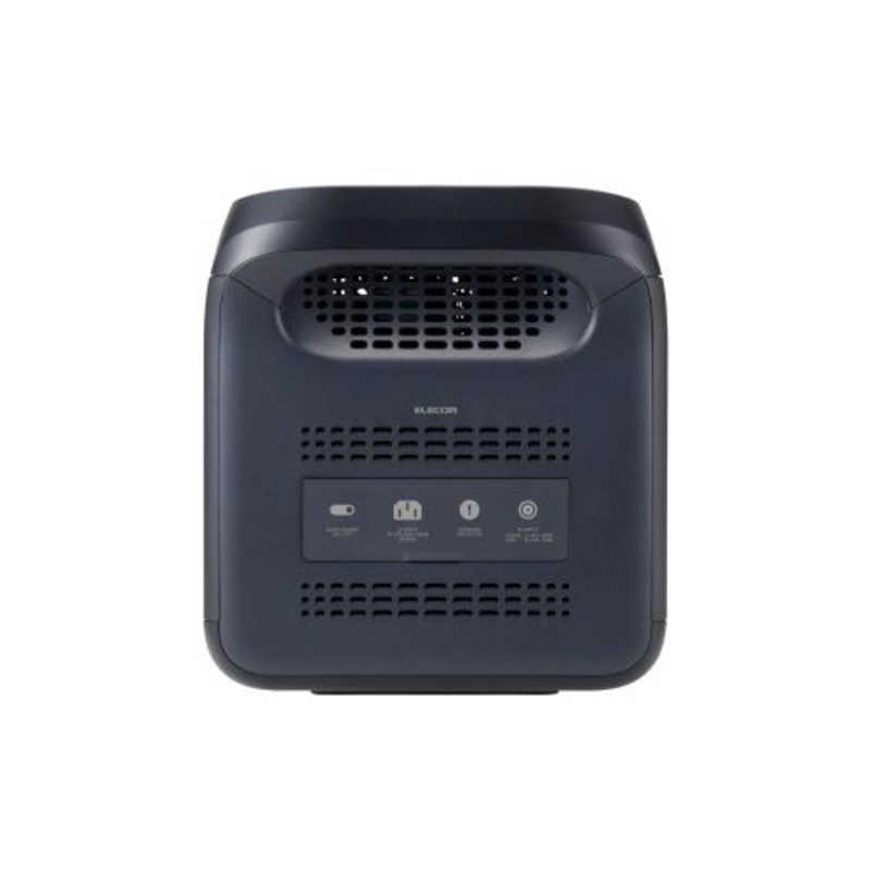 エレコム　ELECOM　ポータブル電源 1229Wh (AC×4 Type-C×2 USB-A×4 カーアクセサリーソケット×1) ブラック　DE-PS1200PBKの画像