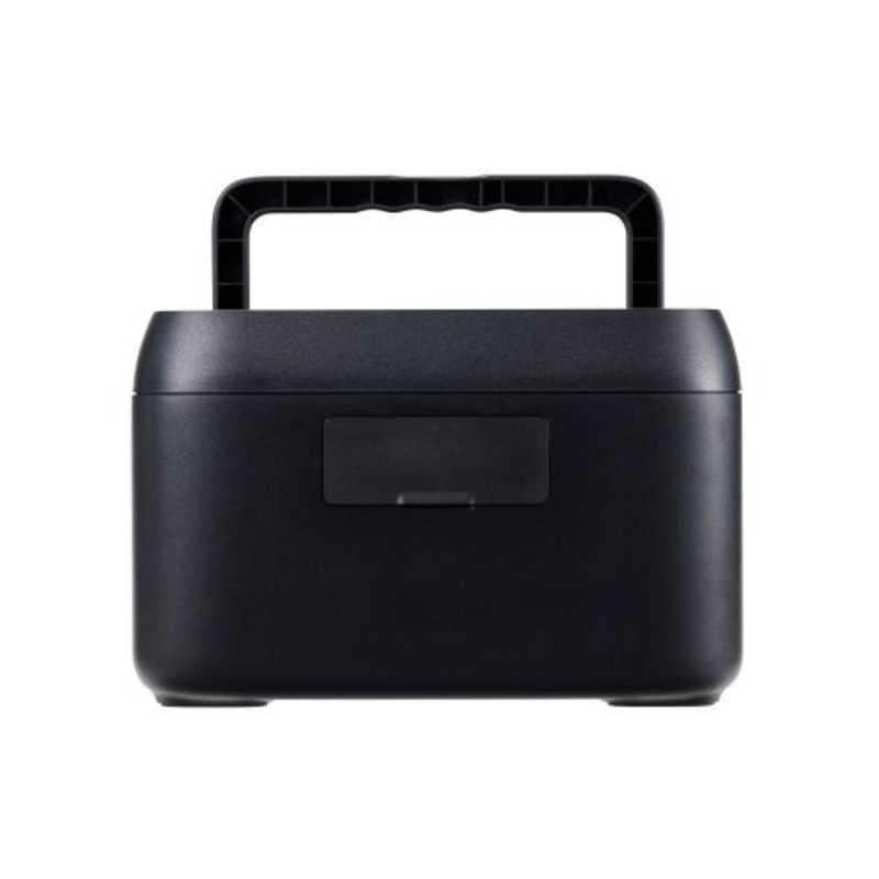 エレコム　ELECOM　ポータブル電源 512Wh (AC×2 Type-C×2 USB-A×2 カーアクセサリーソケット×1) ブラック　DE-PS500PBKの画像
