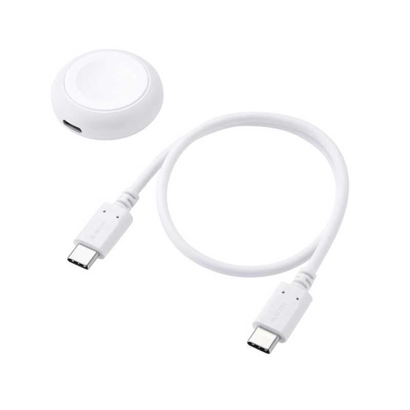 充電ケーブル Apple正規認証品 Apple Watch充電器 USB-C 0.3m 