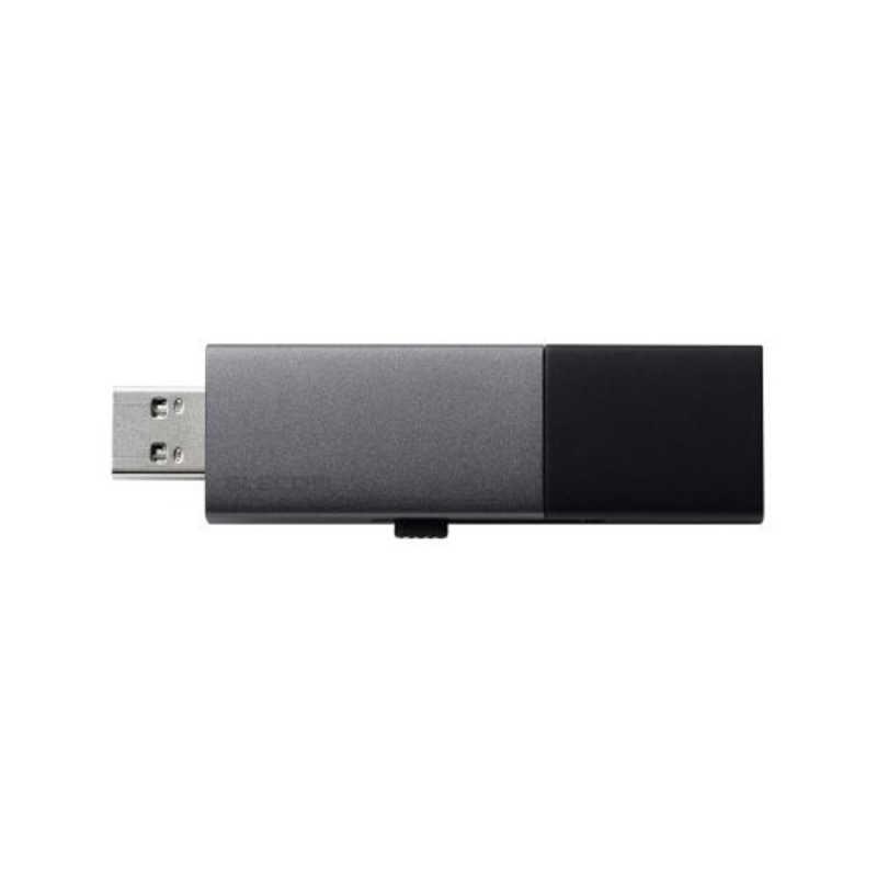SSD 外付け 2TB USB3.2Gen2 読込最大1000MB/秒 USBメモリ型 ポータブルSSD スライド式 高速 耐衝撃 USB Type-C/ USB-A 両対応 ブラック　ESD-EWC2000GBKの画像