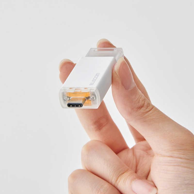 外付けSSD 500GB USB3.2 Gen2 読込最大1000MB/秒 ポータブルSSD ( PS5 PS4 mac Windows iPad iPhone Android 等対応 ) ホワイト ESD-ESK0500GWHの画像
