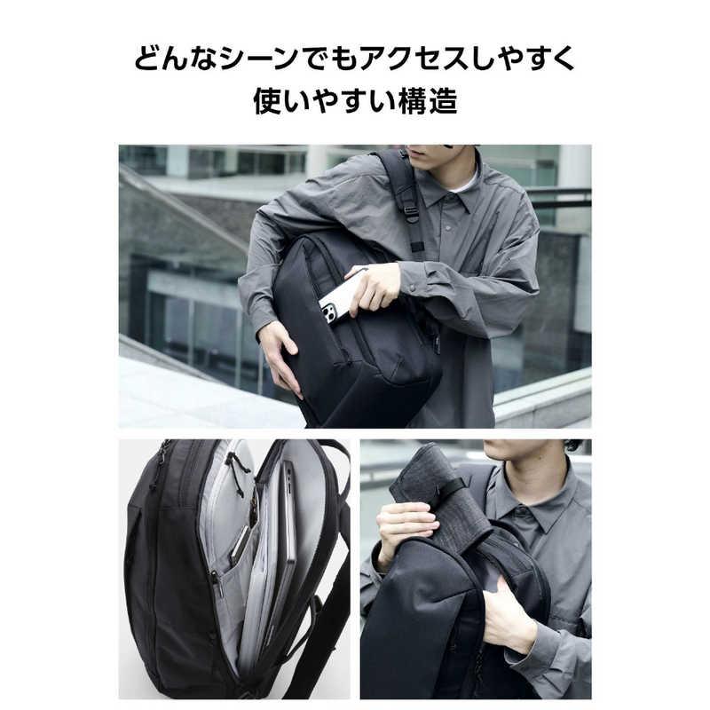MNL　リュック 大容量 21L 撥水 ビジネスリュック 通勤 出張 15.6インチPC対応 CORDURA MNL ブラック　BM-MNLBP01NBKの画像