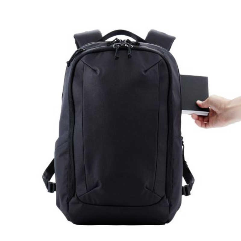 MNL　リュック 大容量 21L 撥水 ビジネスリュック 通勤 出張 15.6インチPC対応 CORDURA MNL ブラック　BM-MNLBP01NBKの画像