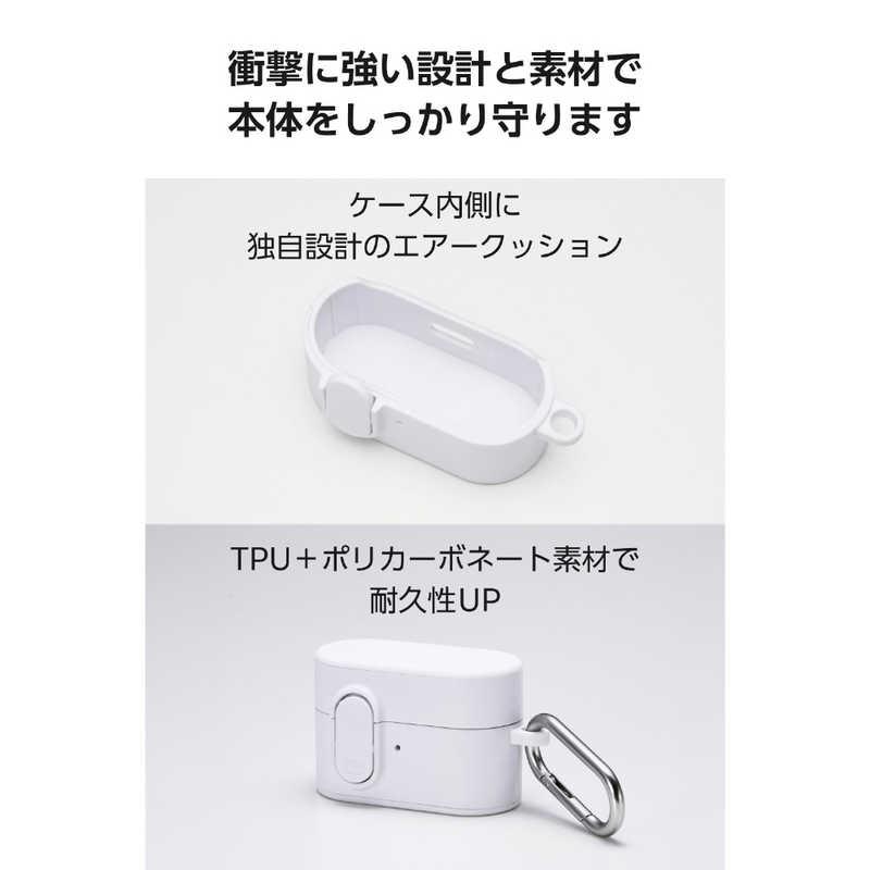 エレコム ELECOM WF-1000XM6 ハイブリッドケース ToughSlim ホワイト