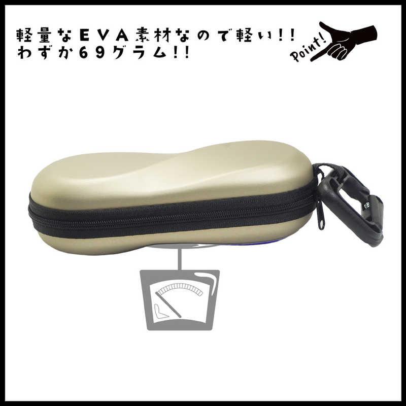 シャルマン カラビナ付メガネケース ゴールド SH468-GD（99） : コジマ
