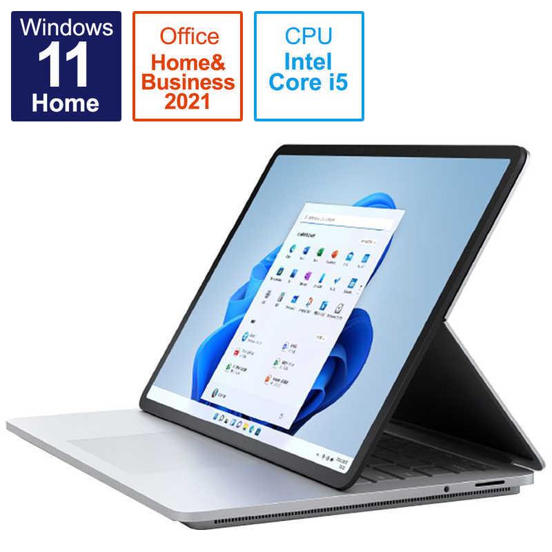 マイクロソフト Microsoft Surface Laptop Studio 14.4型 intel 超可爱 Core 580円 春夏新作モデル i5 SSD：256GB ノートパソコン プラチナ THR-00018206 メモリ：16GB
