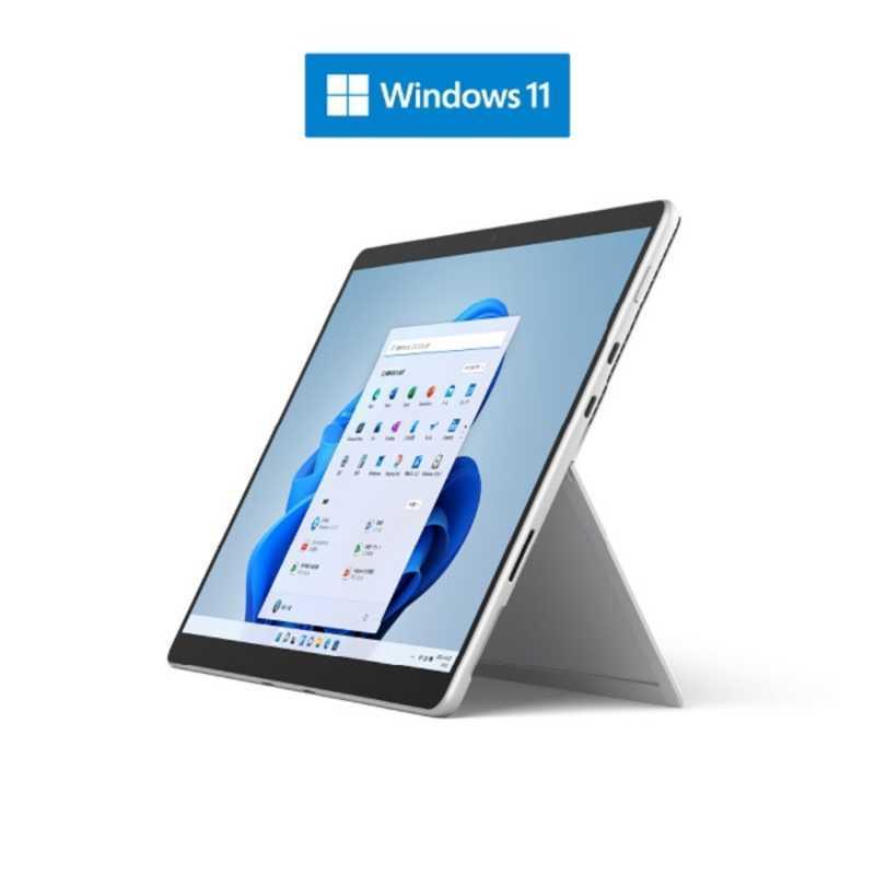 マイクロソフト　Microsoft　Surface Pro8（サーフェス プロ 8）[SSD 256GB]Windowsタブレット　8PV-0001008