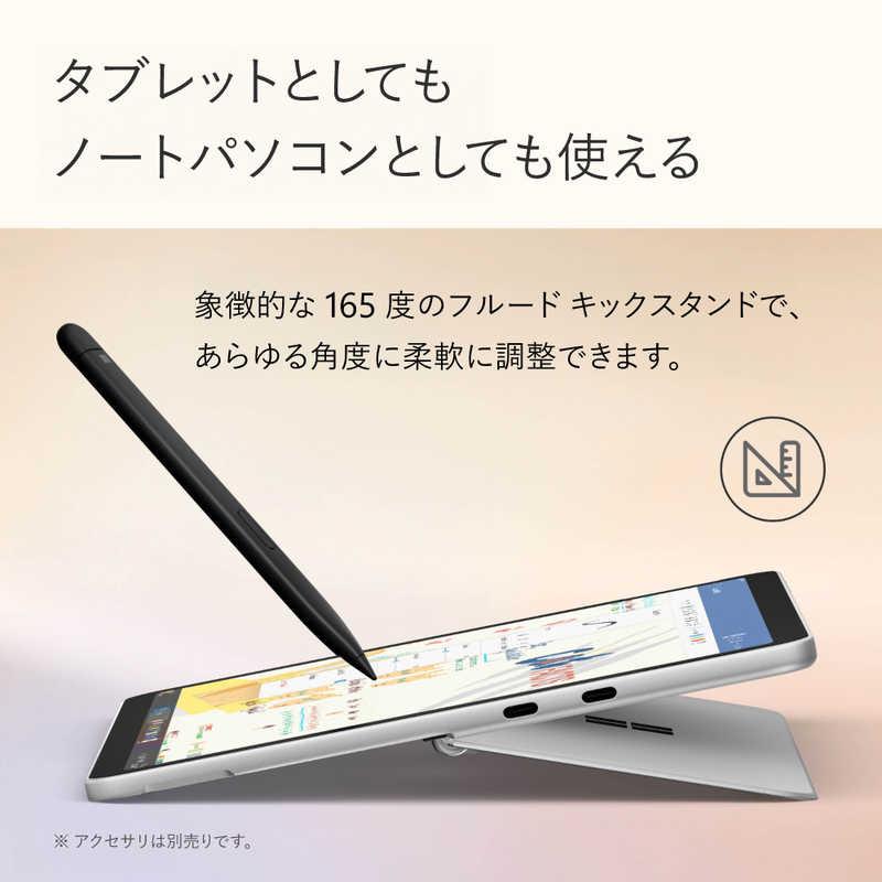 マイクロソフト　Microsoft　Surface Pro 12インチ ［Copilot＋ PC/Win11/Snapdragon X Plus/メモリ：16GB/UFS：256GB/Microsoft 365］ プラチナ　EP2-27651の画像