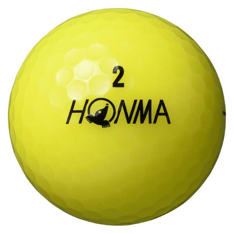 本間ゴルフ ゴルフボール HONMA D1ボール 1ダース(12球)/イエロー